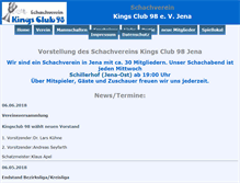 Tablet Screenshot of kingsclub98.de